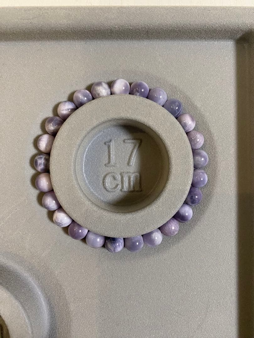 【1月末まで大幅割引】パープルラリマー天然石ブレスレット【高品質】8mm玉