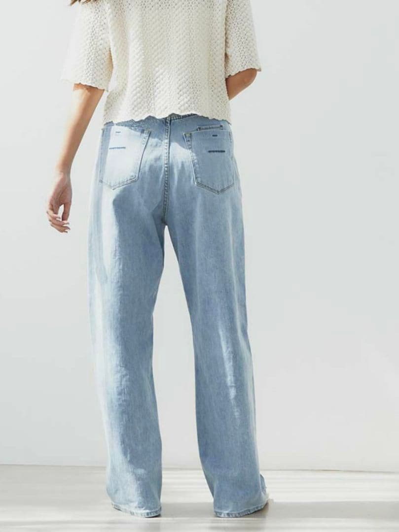 【最終価格】ヤヌーク　ルーズストレート\"JOAN\" / FVS　27　YANUK