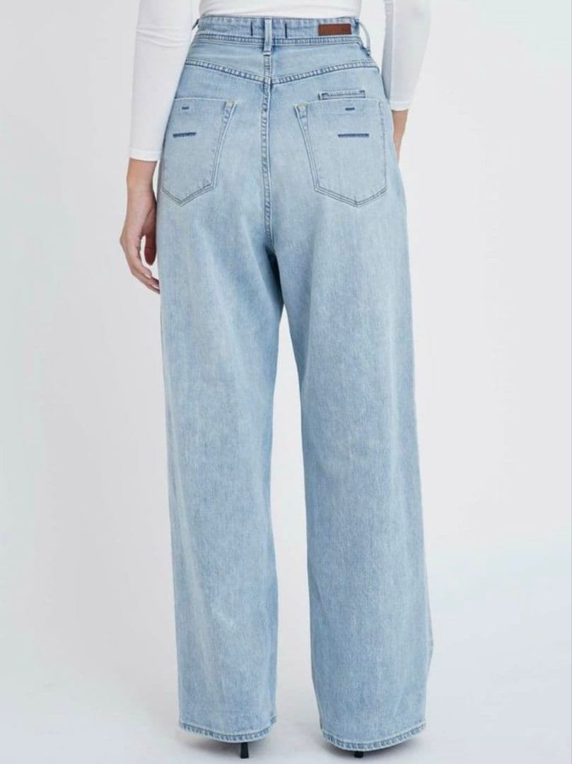 【最終価格】ヤヌーク　ルーズストレート\"JOAN\" / FVS　27　YANUK