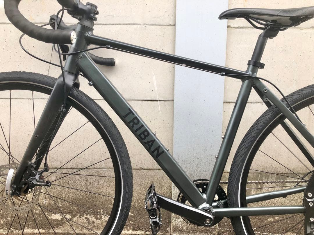 【新古品】デカトロン　トリバン RC120 10速　ロードバイク　CT480mm