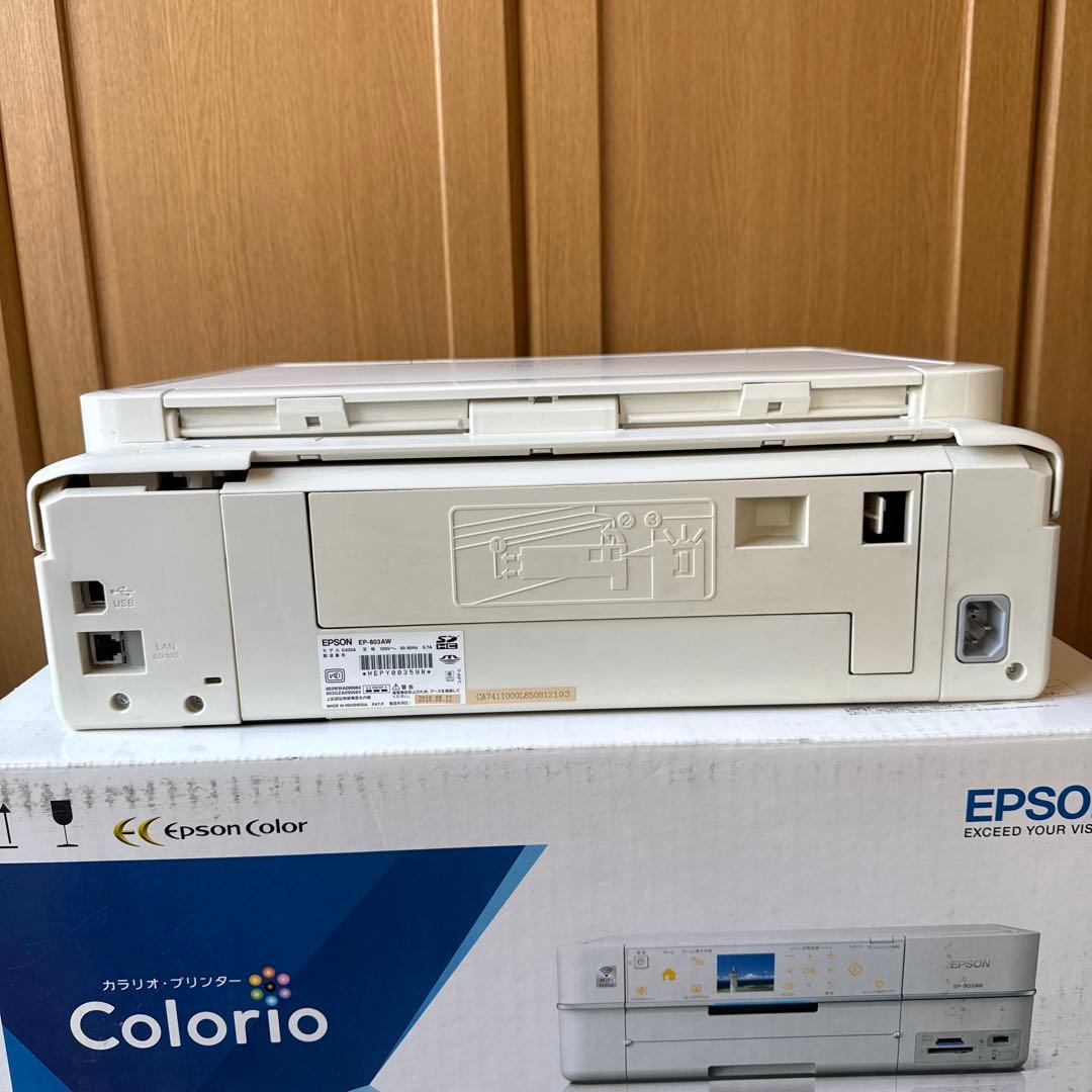 EPSON インクジェットプリンター EP-803AW