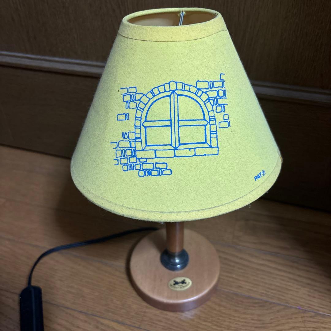 希少ディズニーミッキーマウスランプ黄色