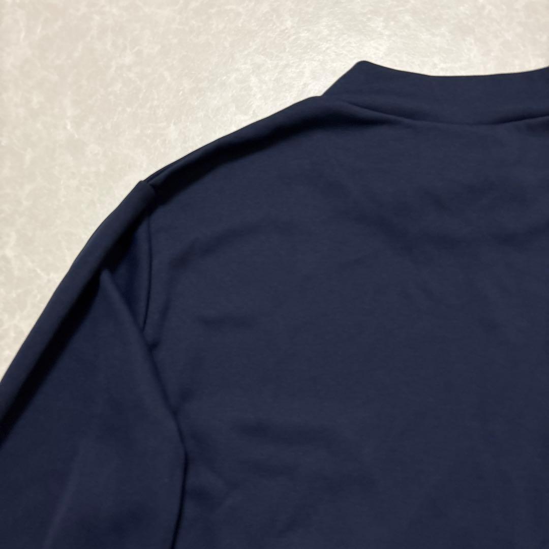 ムータマリンゴルフ★ストレッチ★春秋★モックネックシャツ【メンズ サイズ5（M】