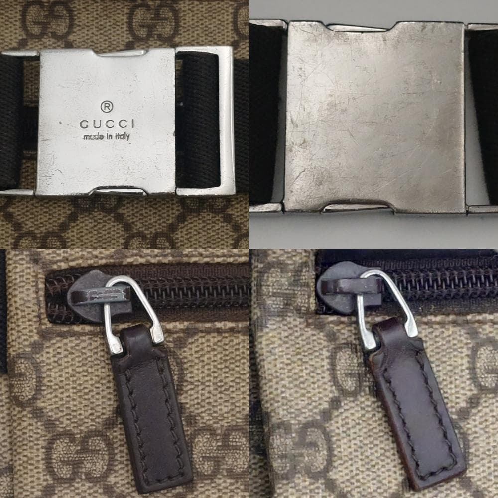 GUCCI （グッチ）ボディバッグ GG柄 ウエスバッグ