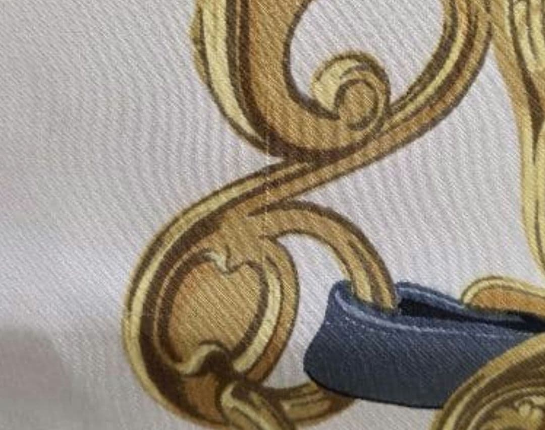 HERMES カレ90 BRIDES GALA 馬具デザイン スカーフ