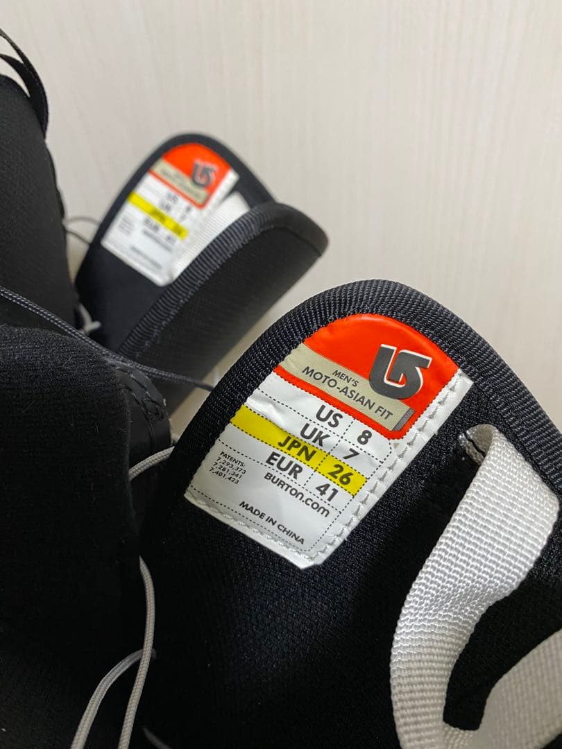 Burton Moto ブラック スノーボードブーツ　26.0