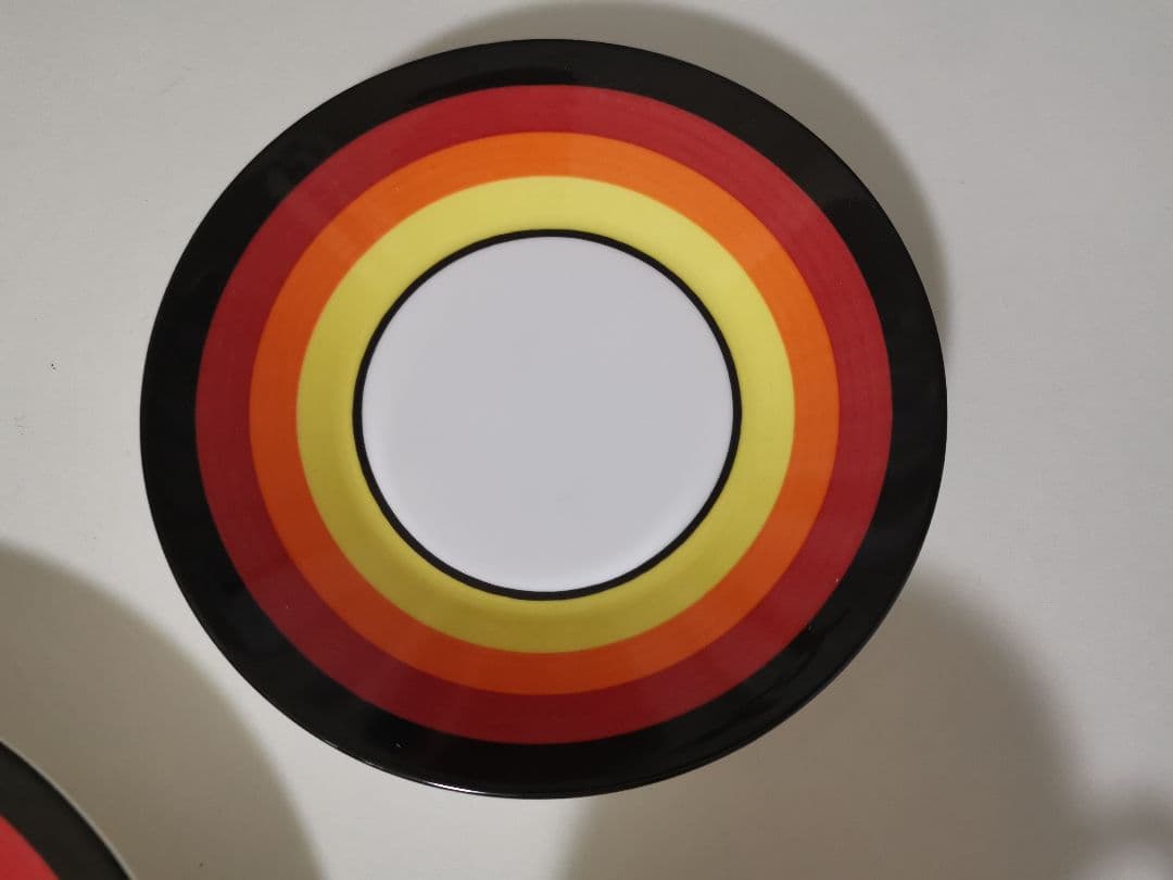 ウェッジウッド 英国製 クラリスクリフ 橋の畔の家 マイタイムセット プレート