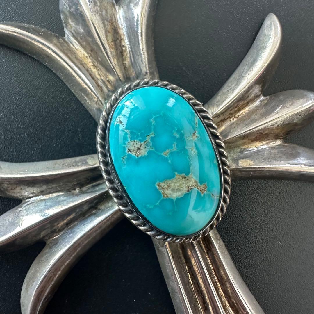 Navajo Harrison Bitsue ビッグクロス　ペンダントトップ