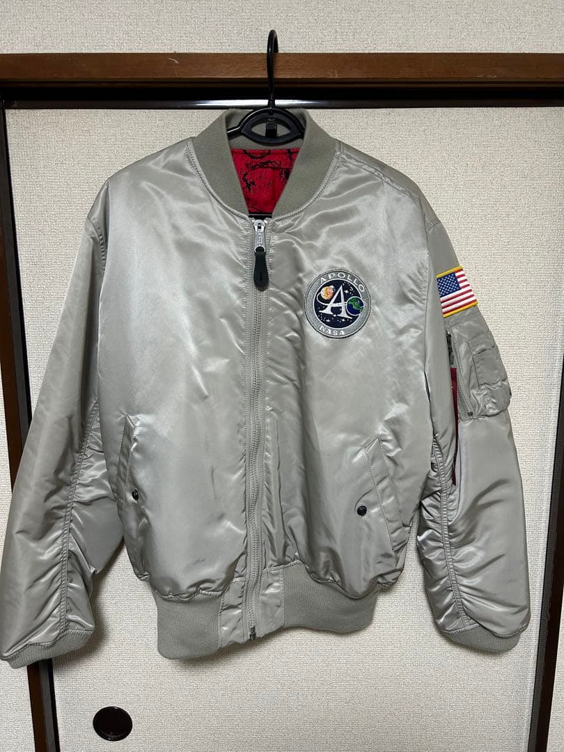 花*子様 ALPHA INDUSTRIES APOLO ワッペン MA-1