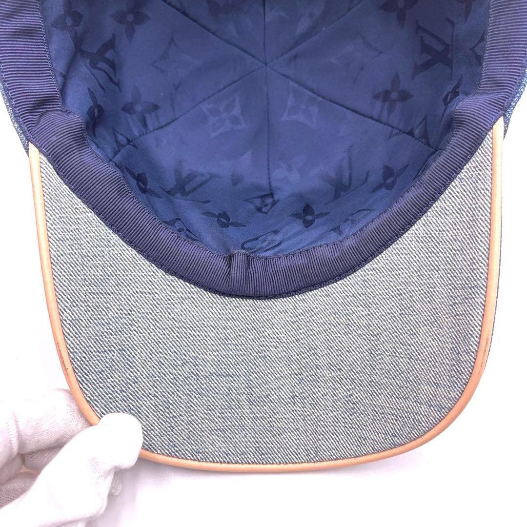 極美品希少品　ルイヴィトン　キャップ デニム LVアップタウン 25080601