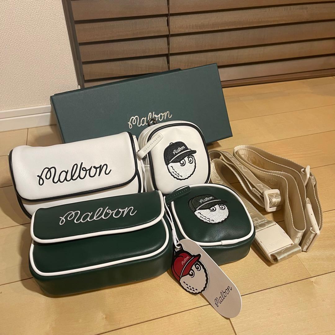 MALBONマルボンゴルフ ウエストポーチ ウェストバッグ 緑