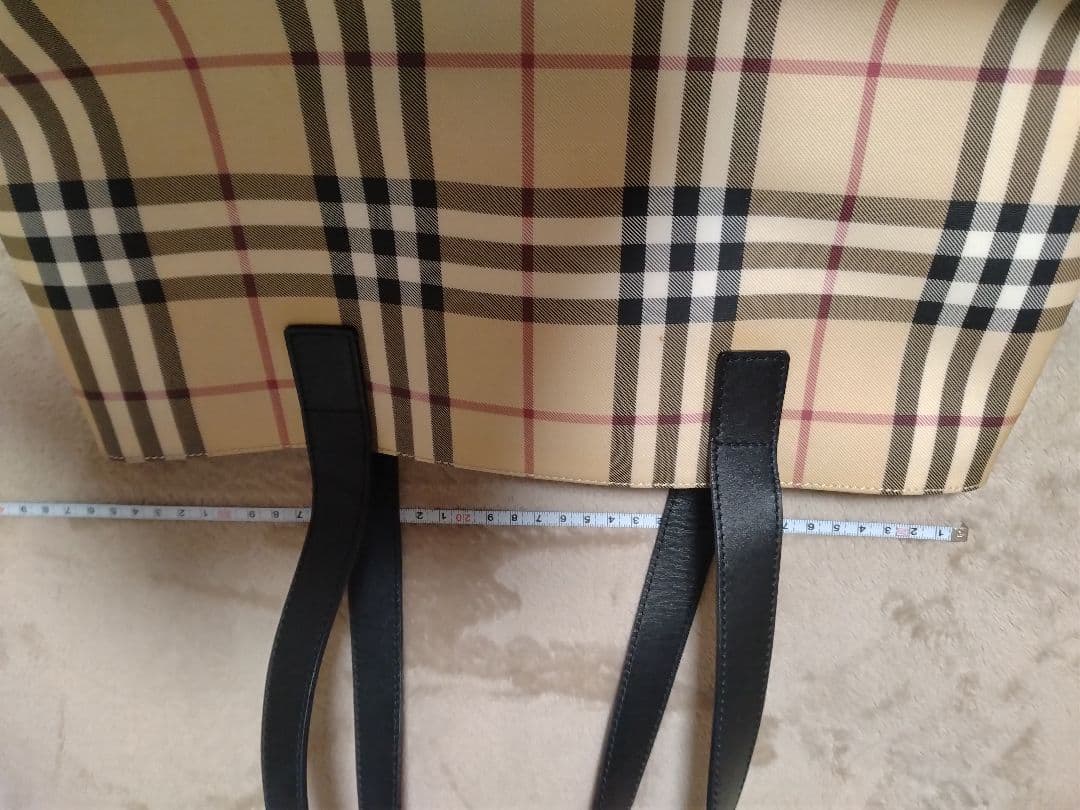 Burberry バーバリーロンドン トートバッグ ノバチェック トートバッグ