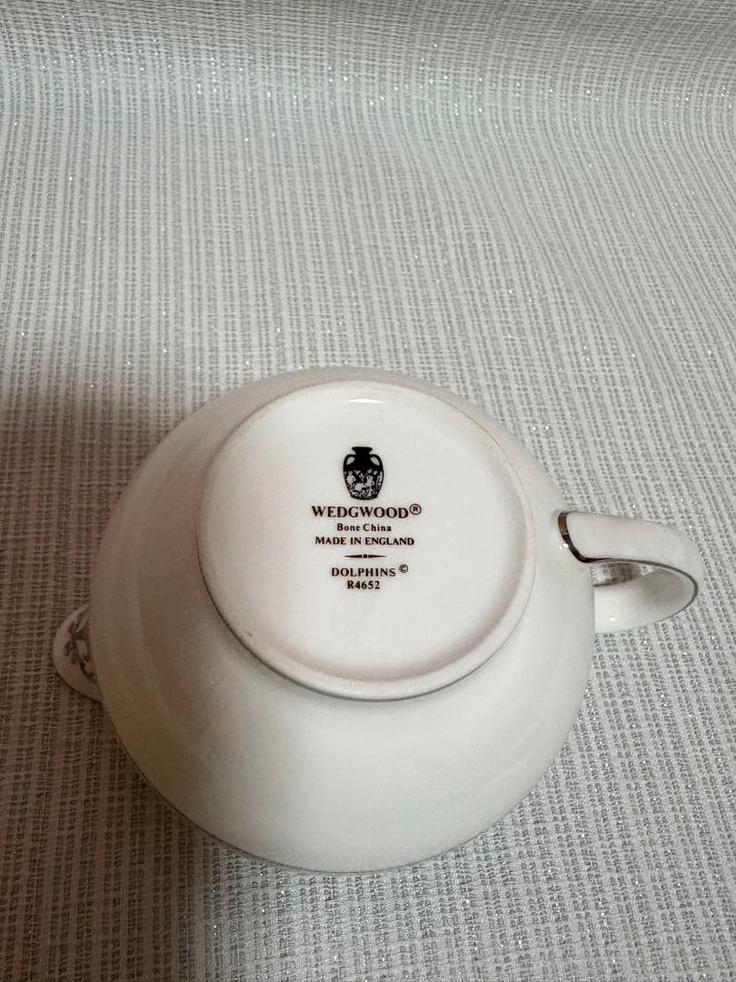  ウェッジウッド DOLPHINS ドルフィンホワイト ティー