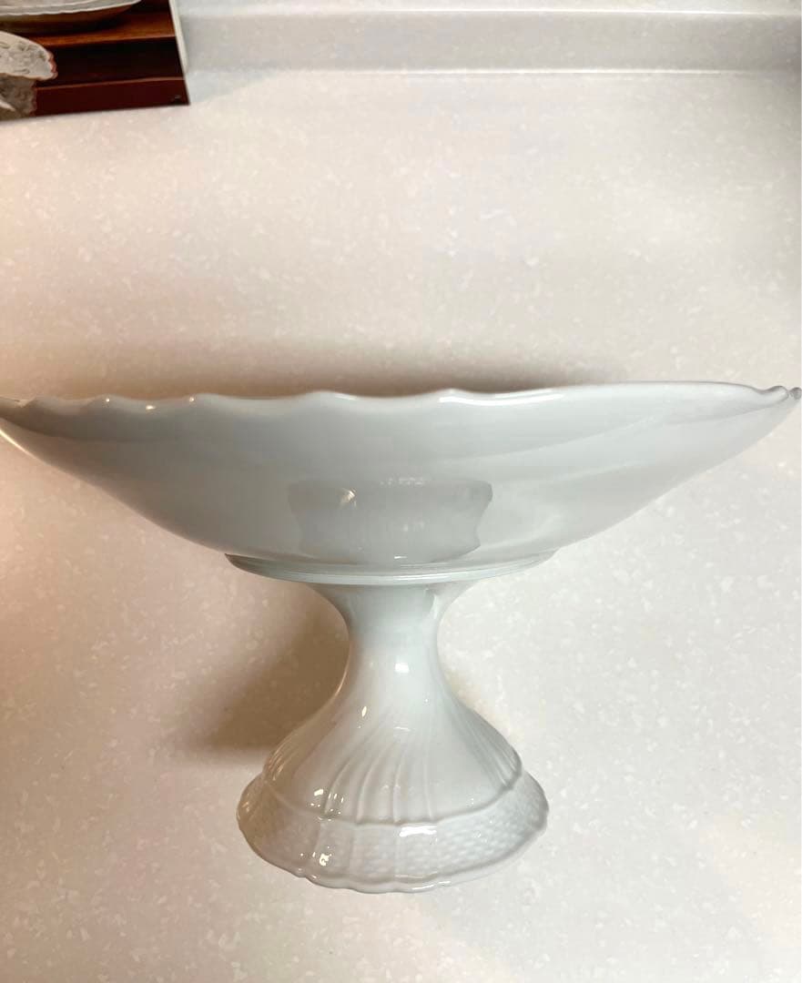 【美品】リチャードジノリ　べッキオホワイト フルーツスタンド