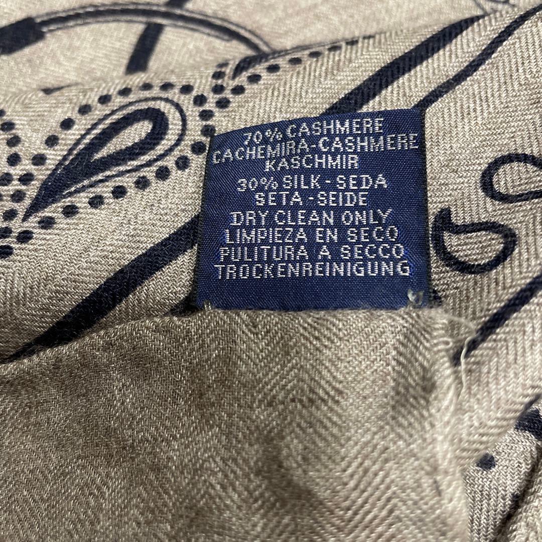 エルメス　カシミヤシルクショール　カシシル140 スプリングスバンダナ