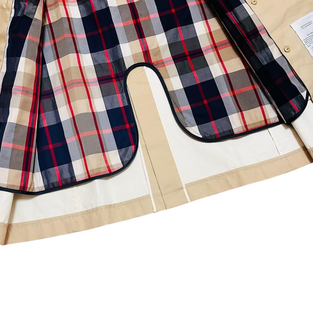 美品　マッキントッシュ フィロソフィー 2WAY ライナー付 ステンカラーコート