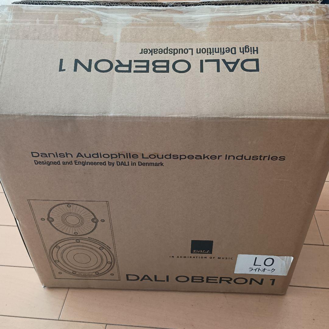 ​【美品】DALI OBERON1 ライトオーク スピーカー 元箱付き