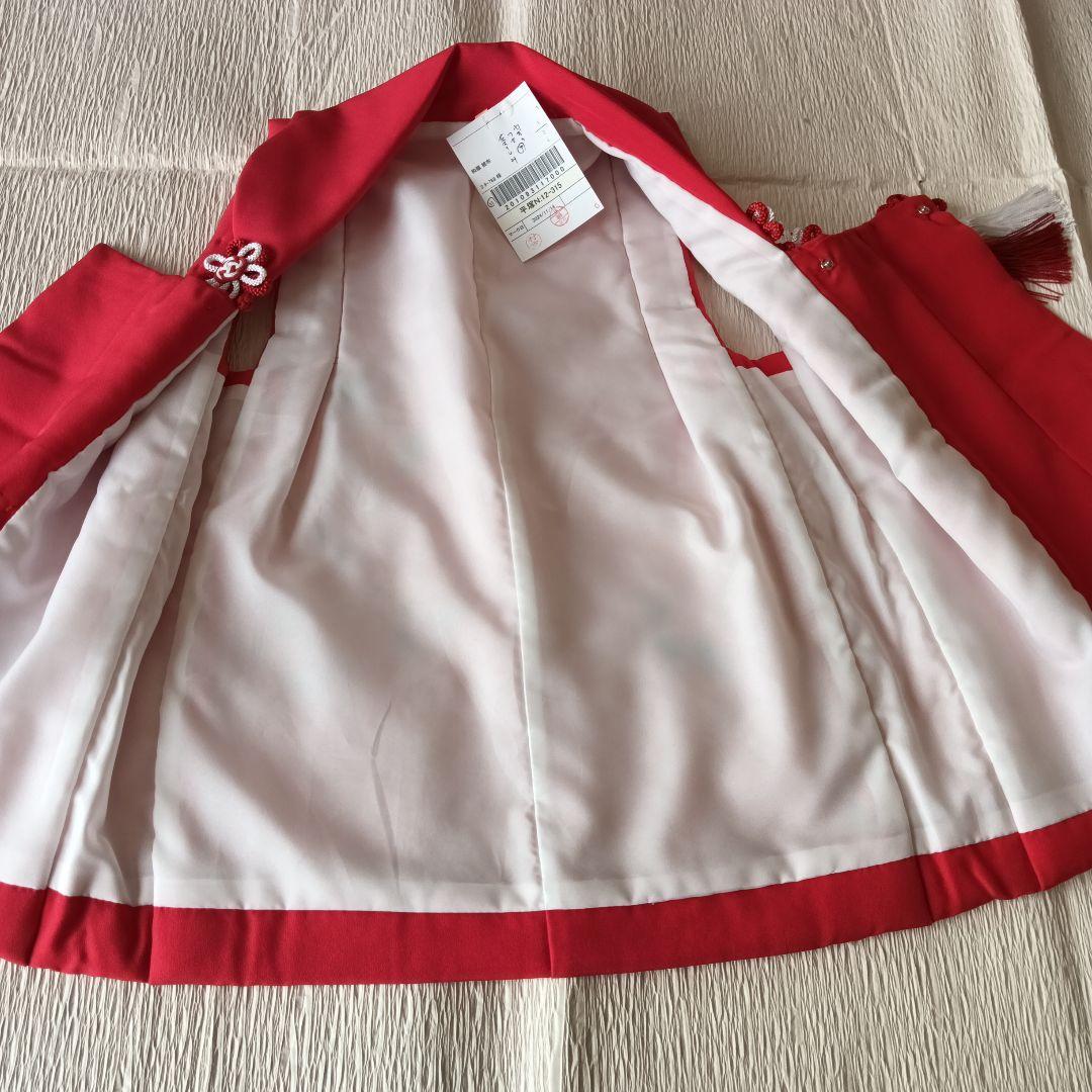 お値下げ⚠️七五三　3歳　友禅　被布コート　着物　長襦袢　クリーニング済美品