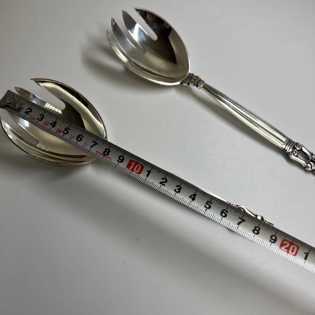 ジョージジェンセン　エコーンサラダフォーク2本180g 東Y7-0917⭐︎2F