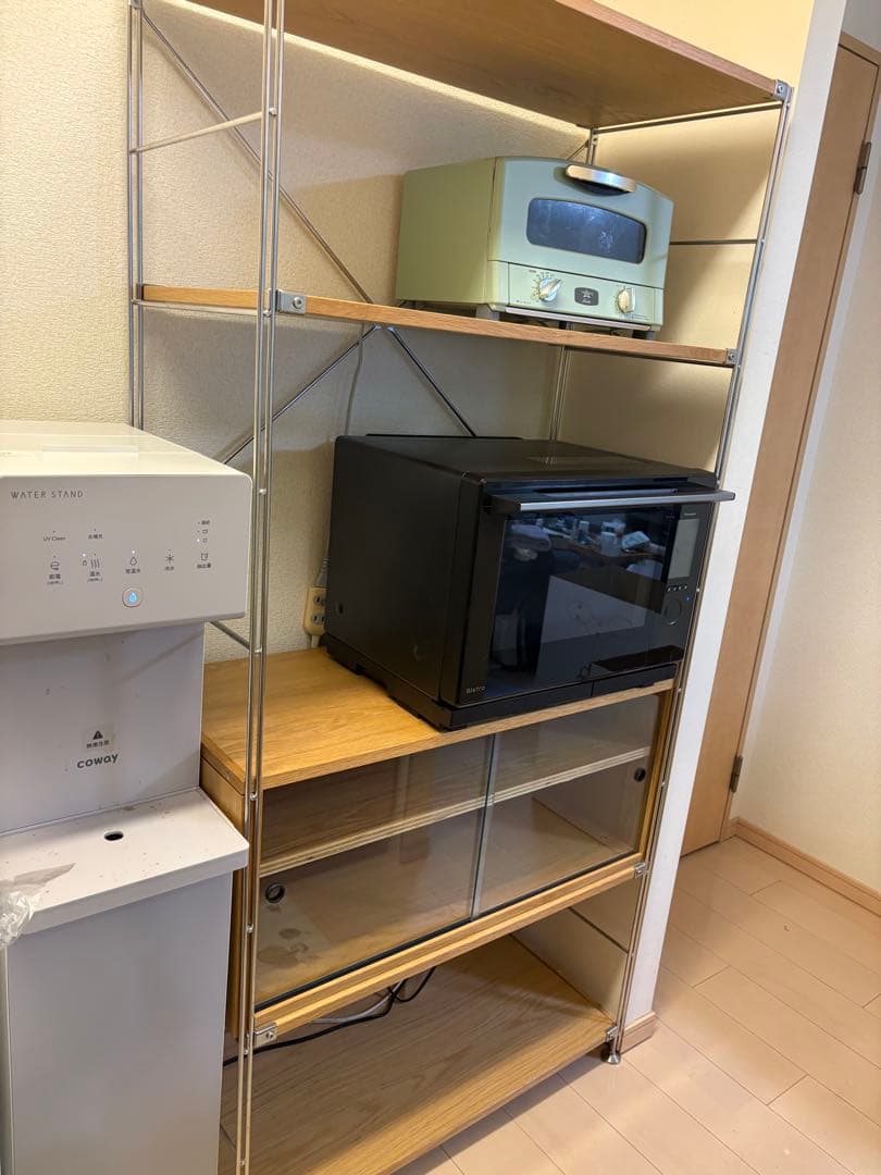 【無印良品】ステンレスユニットシェルフ 食器棚／収納棚