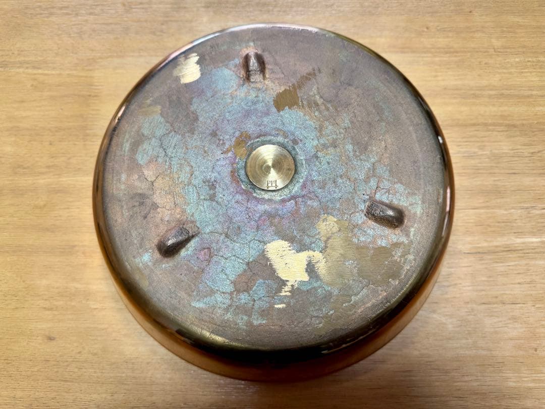 希少 有次 平井鋳造所 30cm 3mm厚 砲金 天ぷら鍋 送料込み