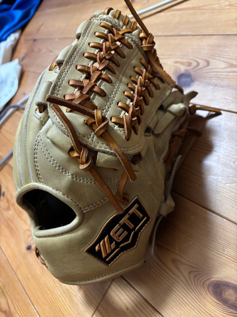 ZETT 軟式グローブ ベージュ