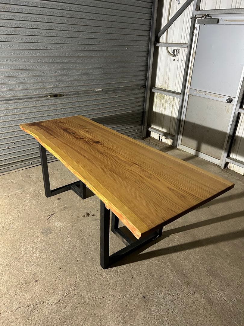 杉　一枚板　ダイニングテーブル　テーブル　座卓 机94000円→89000円!