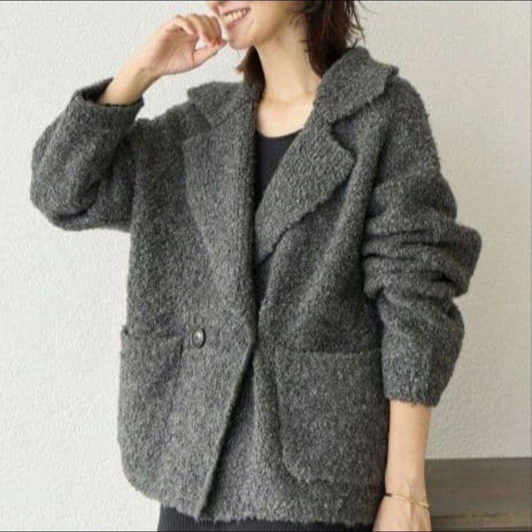 25AW【RIVE DROITE】ボアライクコーディガン