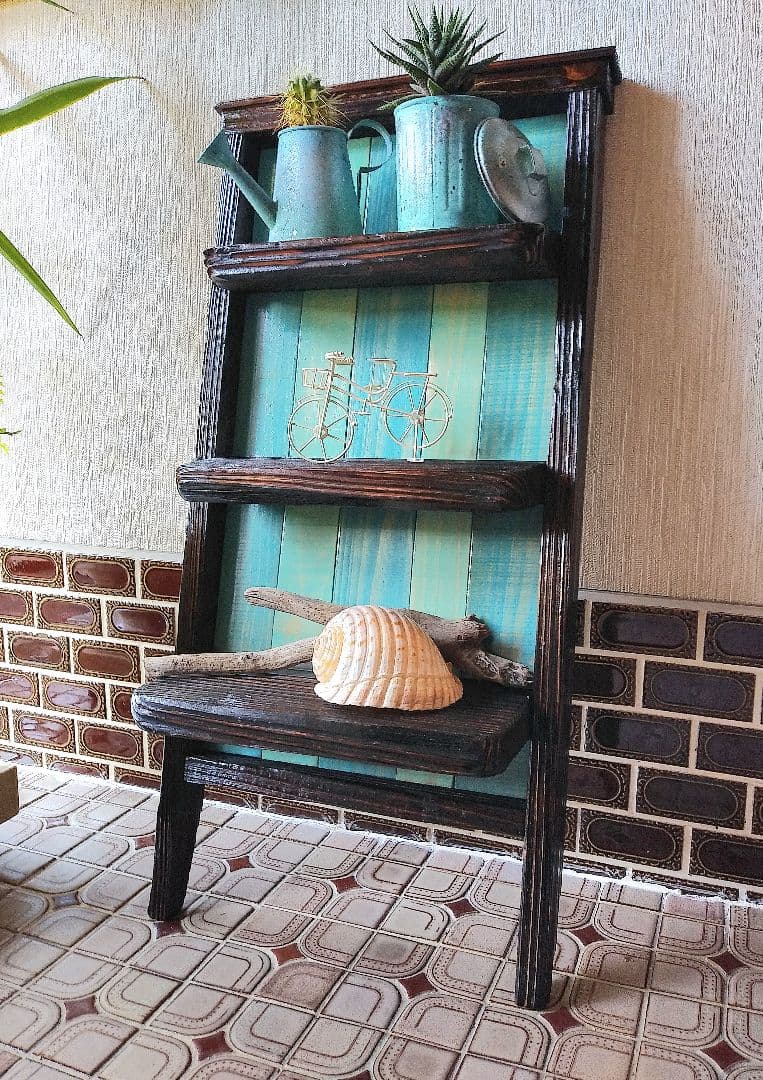 ✨️古材アートラダー✨️～立て掛け式～