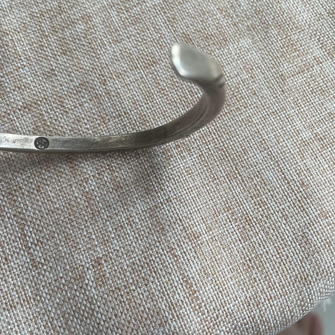 【yas】シルバーバングル ロンハーマン　RHC