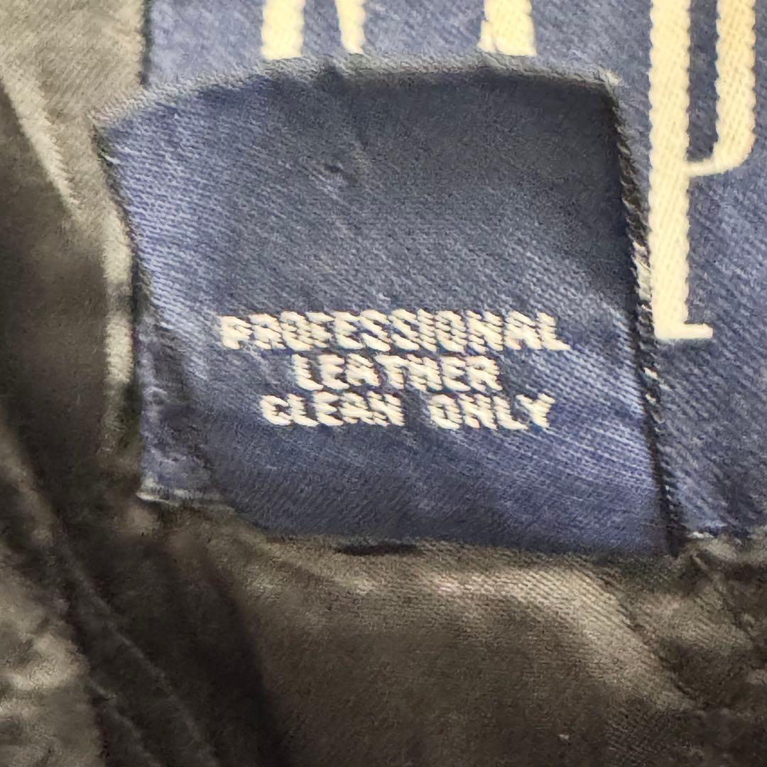 [90s] OLD GAP レザージャケット　ビンテージ　野村訓市