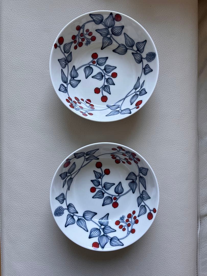 ARABIA Runo フロストベリー 17cm ボウル 2個セット