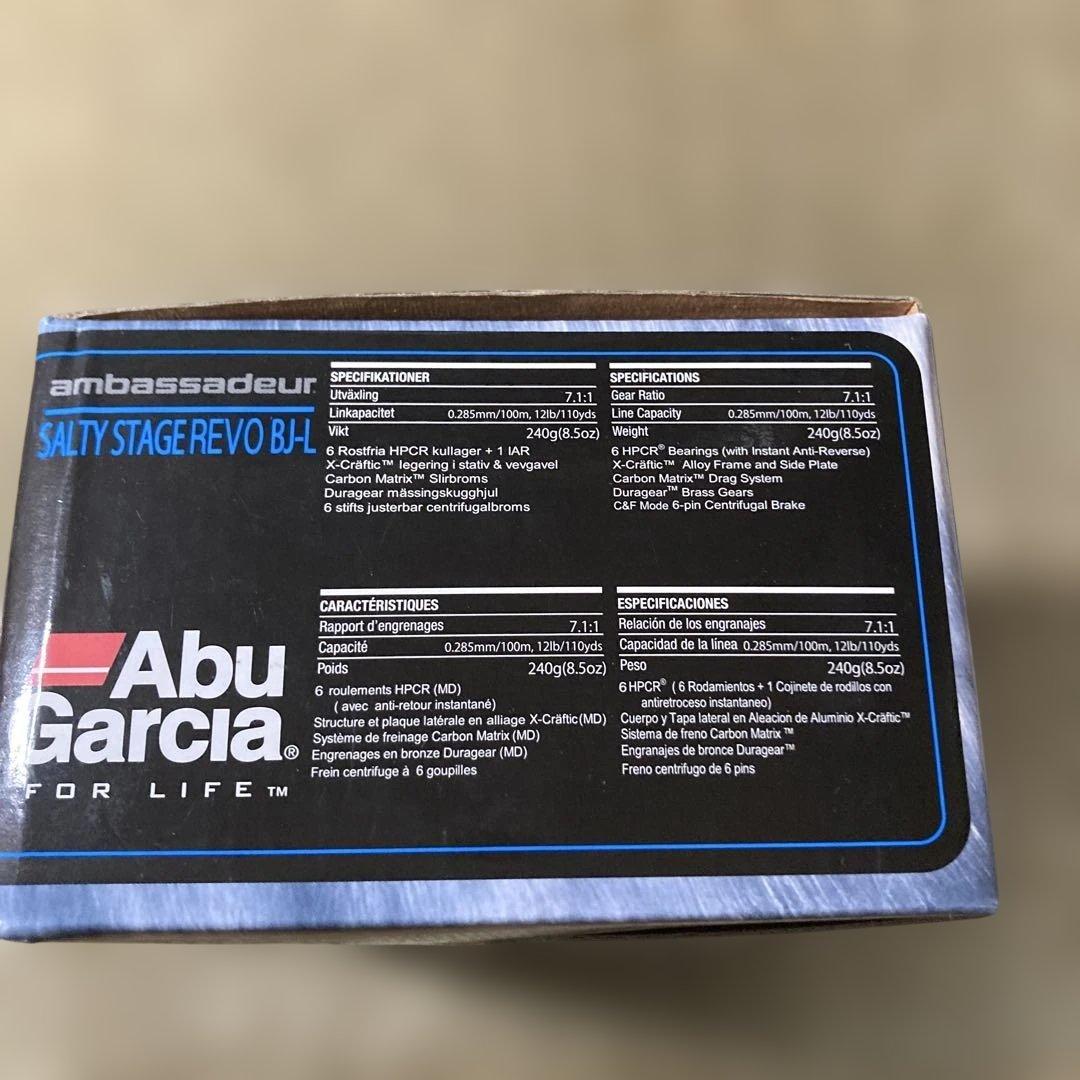 アブガルシア　ソルティステージ REVO BJ-L 未使用品