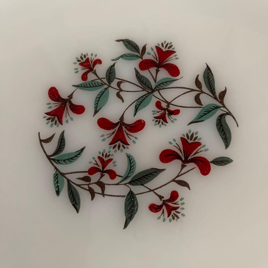 Fire King ファイヤーキングハニーサックル　プレート・ボウル10枚セット