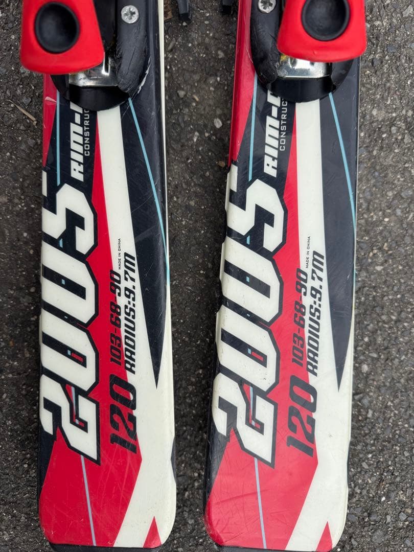 スキー板・スキーブーツセット