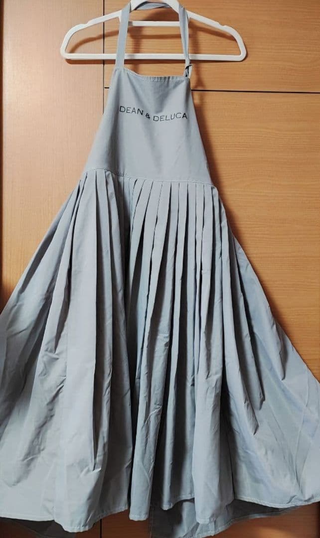 新品　Dean &DeLuca ×ビームス　フレアエプロンドレス　グレー　完売品