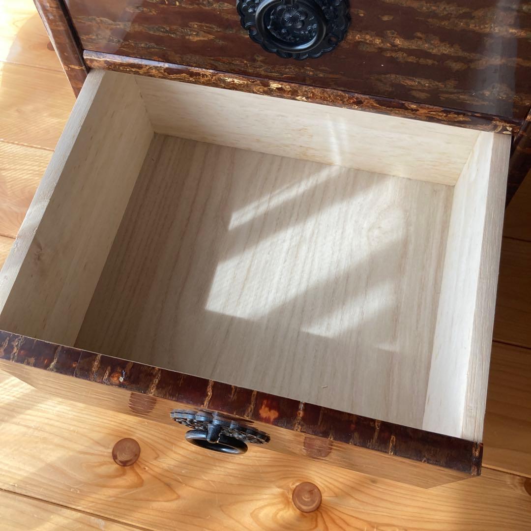 刑務所作業品　チェスト　箪笥　桜