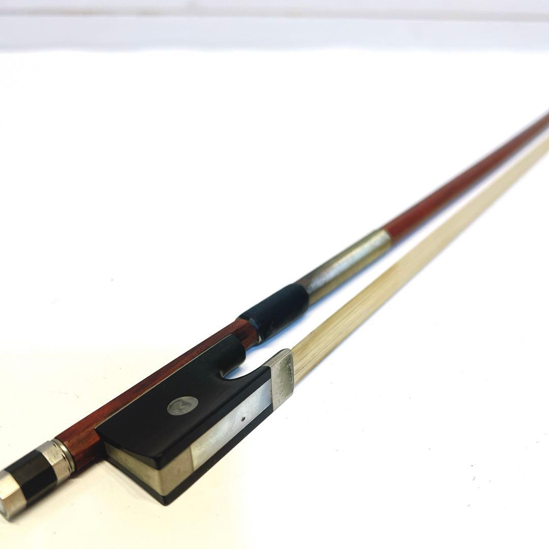 【高級】archet★バイオリン弓 4/4サイズ　　PE1003 張り替え不用