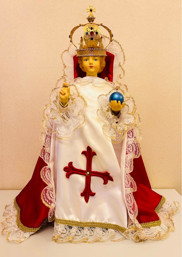 【訳あり超希少】プラハの幼子　衣装付き　キリスト