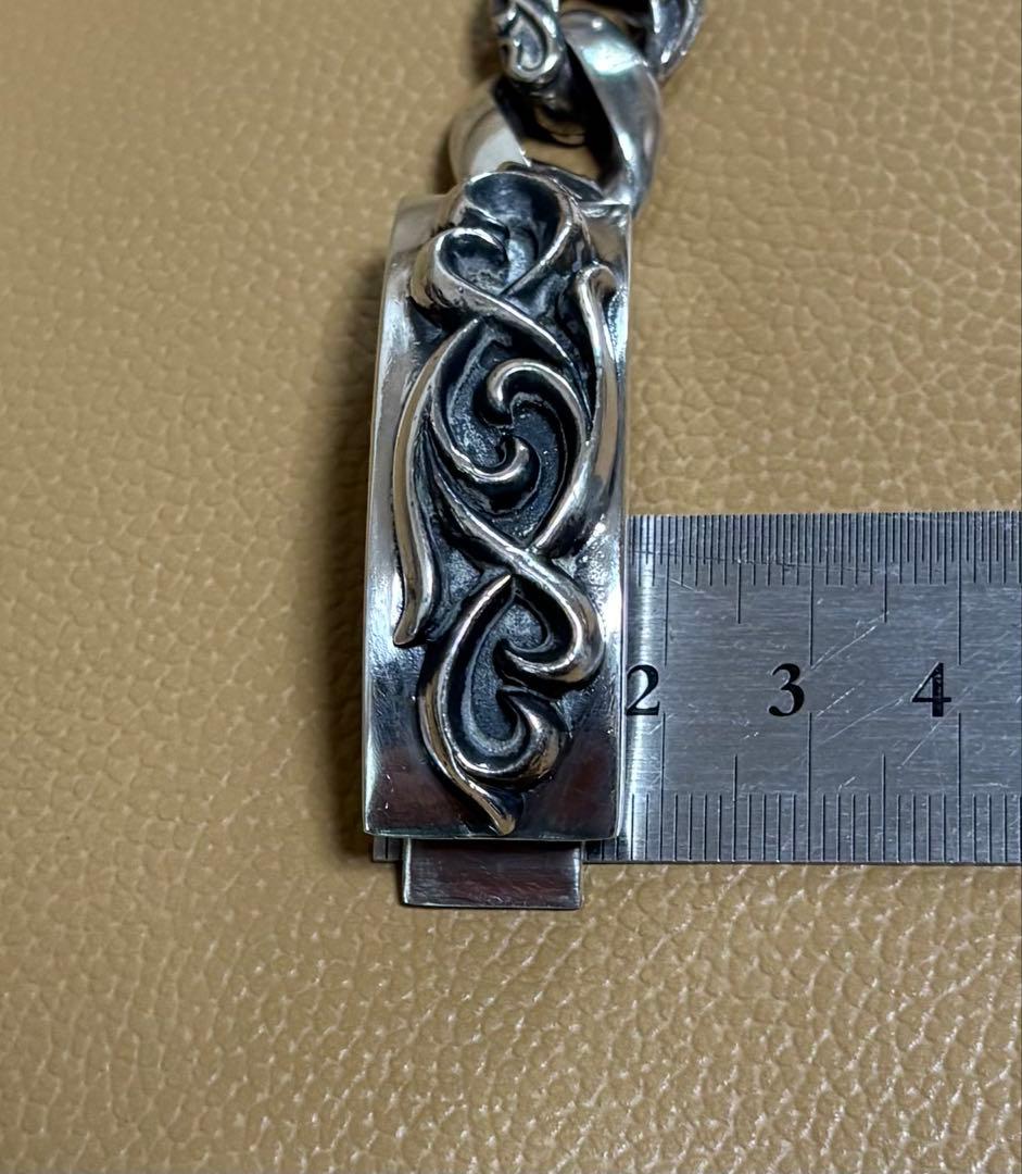 SILVER925ブレスレットSTERLINGSILVER 134g 美品 極太