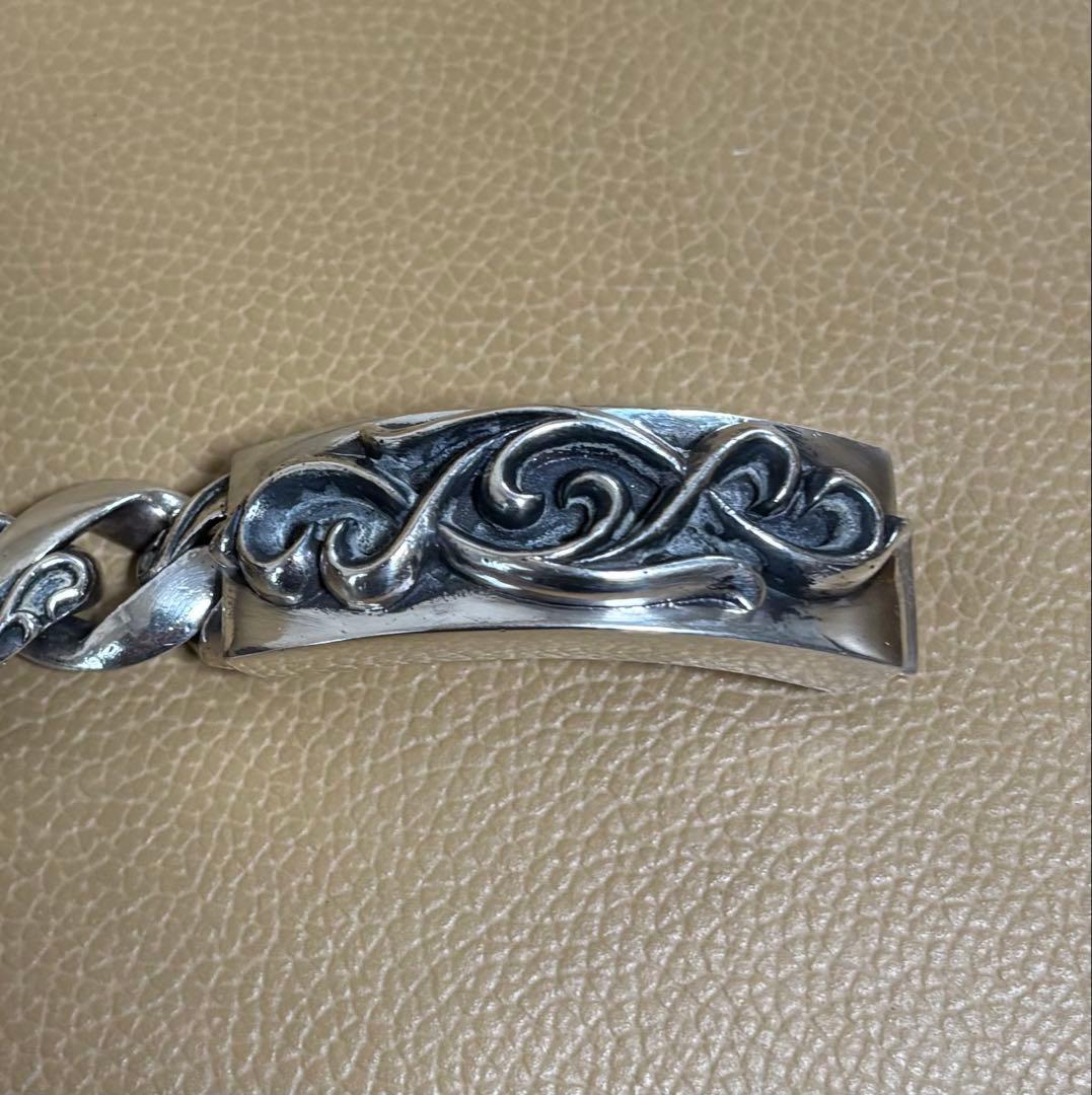 SILVER925ブレスレットSTERLINGSILVER 134g 美品 極太