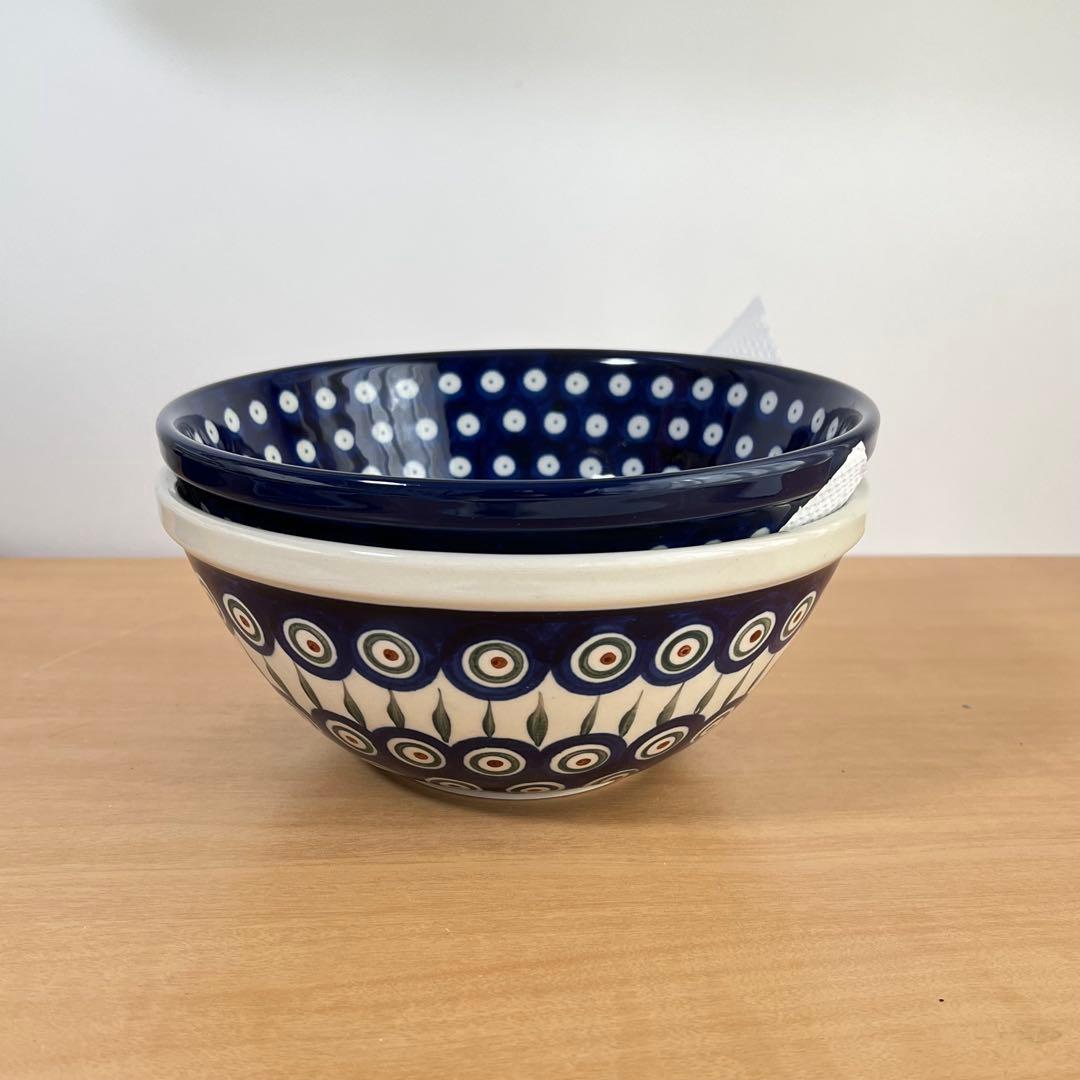 ポーリッシュポタリー　20cm　ボウル