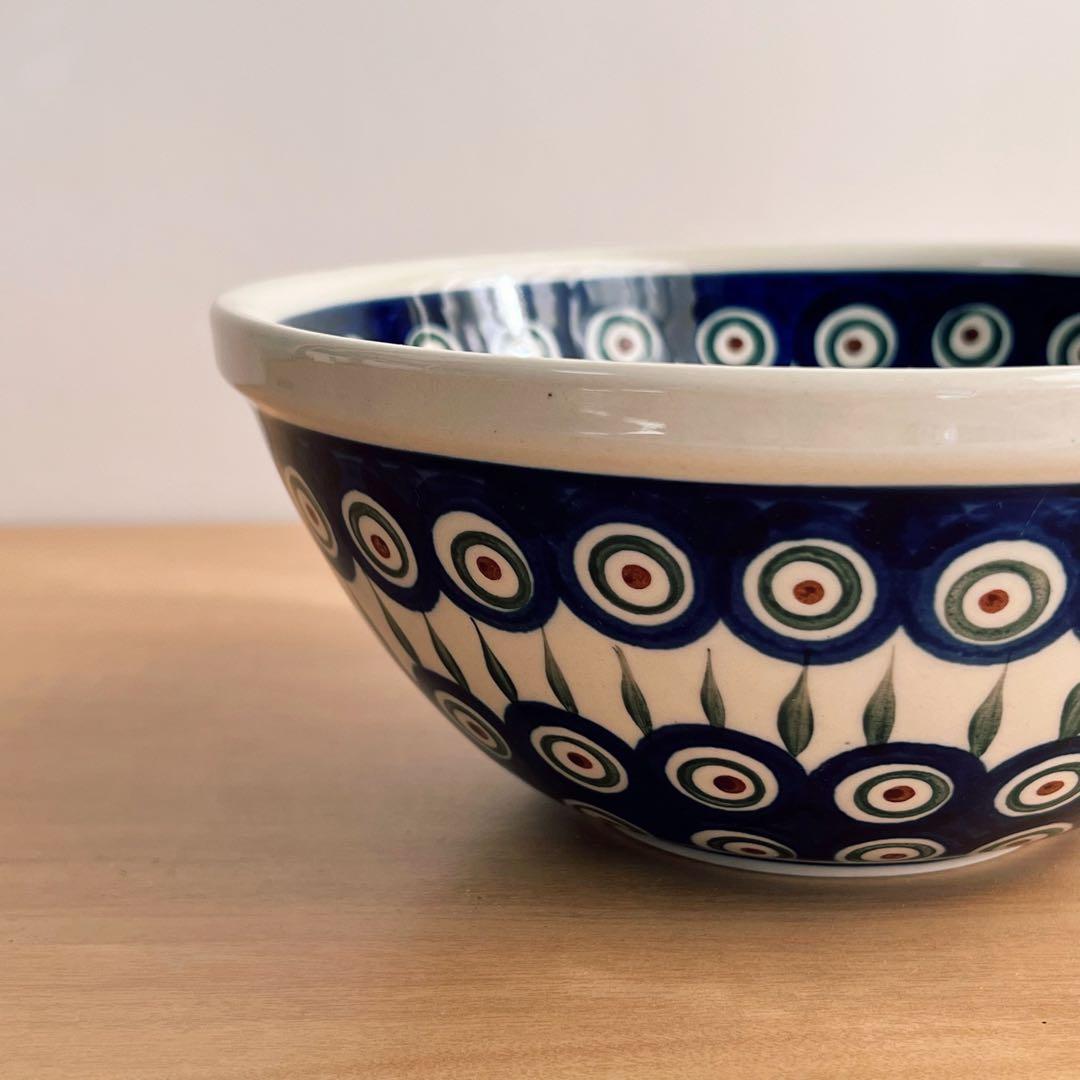 ポーリッシュポタリー　20cm　ボウル