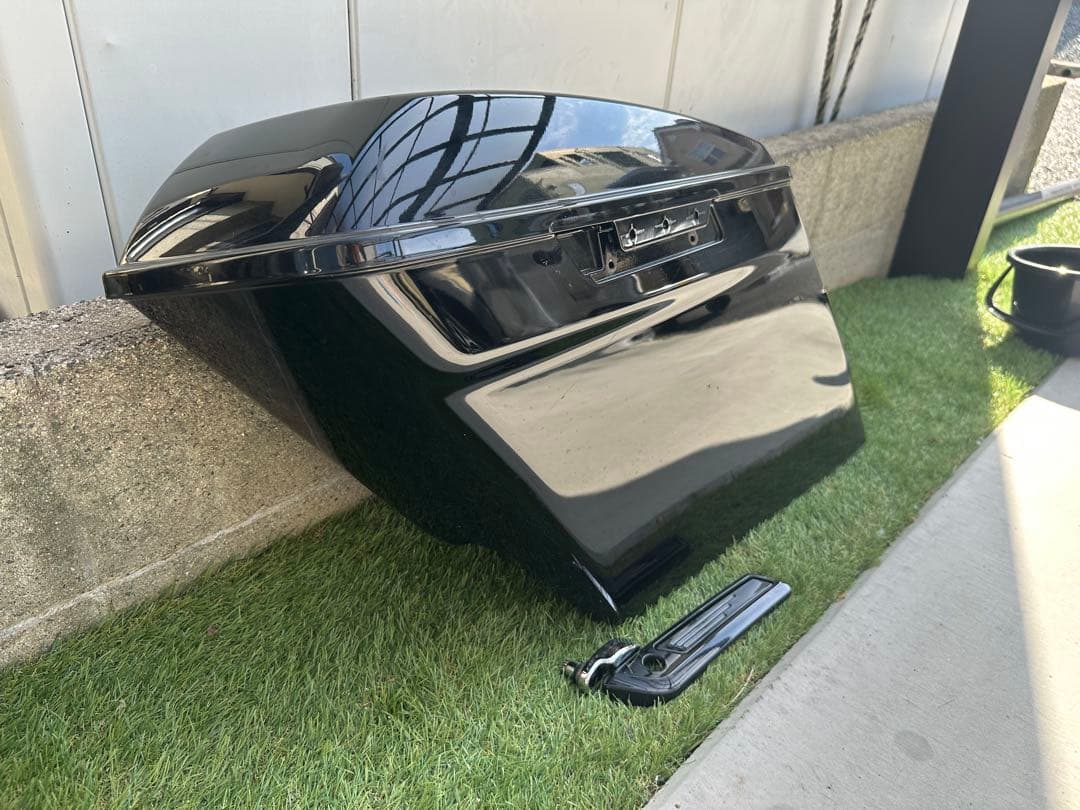 FLHXストリートグライド　リアエクステンションサイドカバー　セット売り