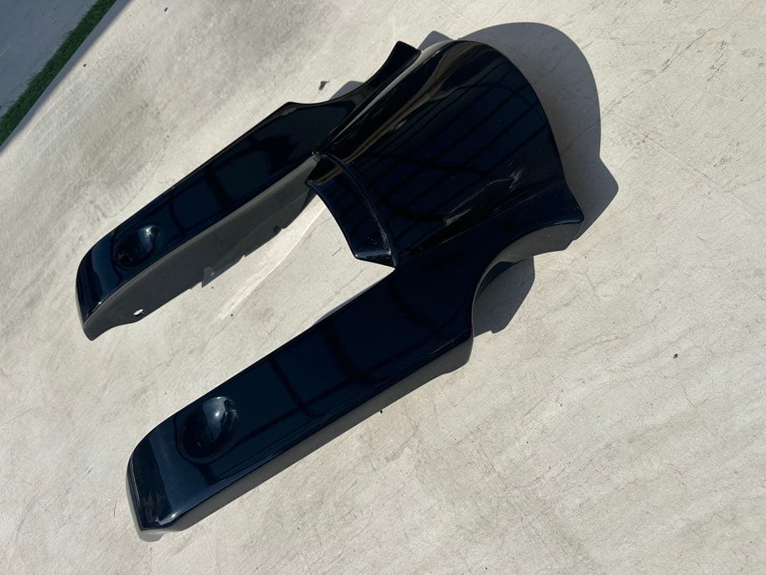 FLHXストリートグライド　リアエクステンションサイドカバー　セット売り