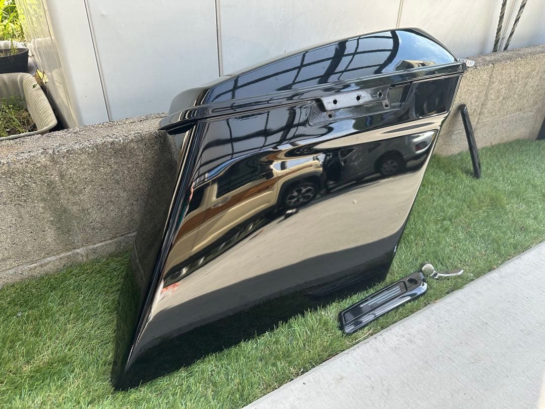 FLHXストリートグライド　リアエクステンションサイドカバー　セット売り