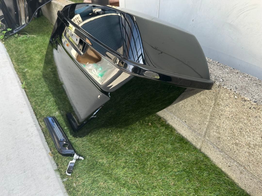 FLHXストリートグライド　リアエクステンションサイドカバー　セット売り