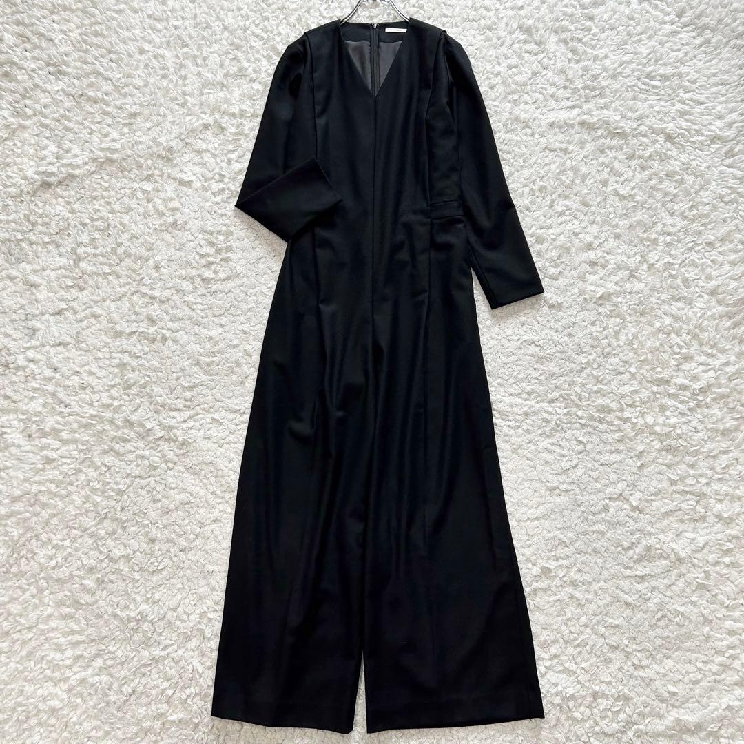 【美品✨】 ルフィル 22AW オールインワン ストレッチ 黒