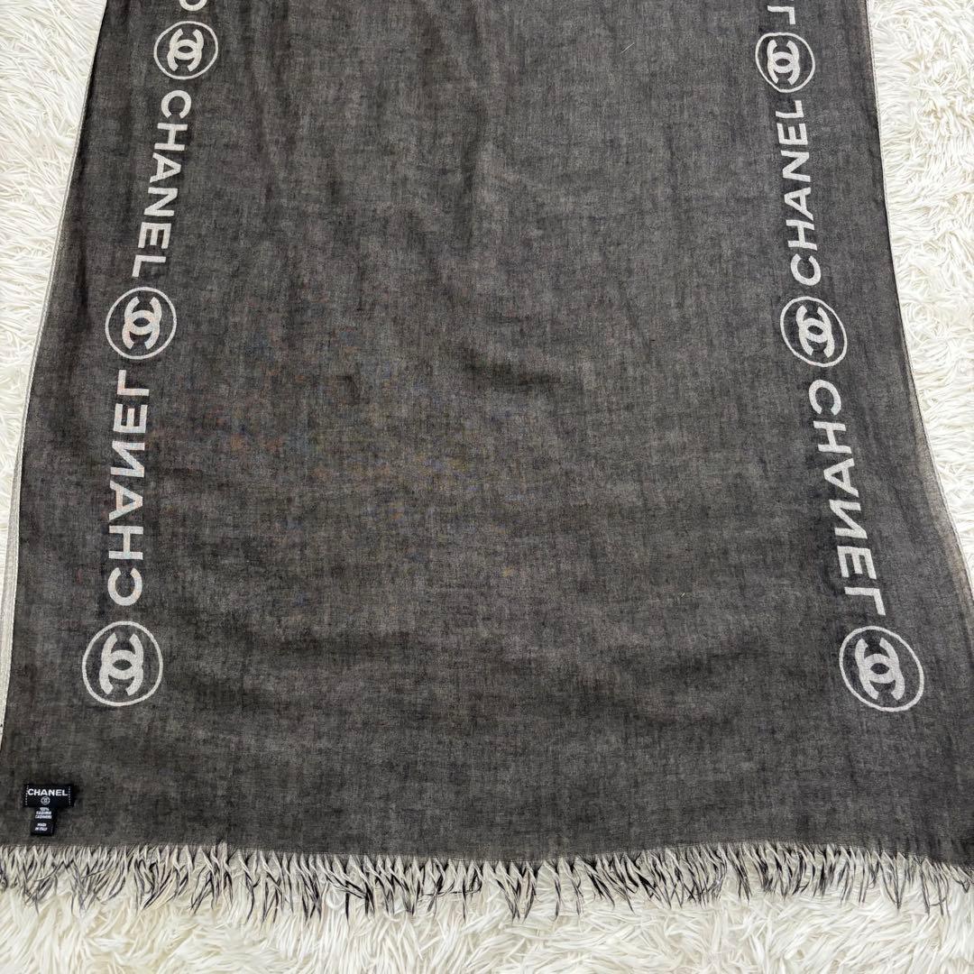 CHANEL シャネル ココマーク カシミヤ リバーシブル ストール マフラー