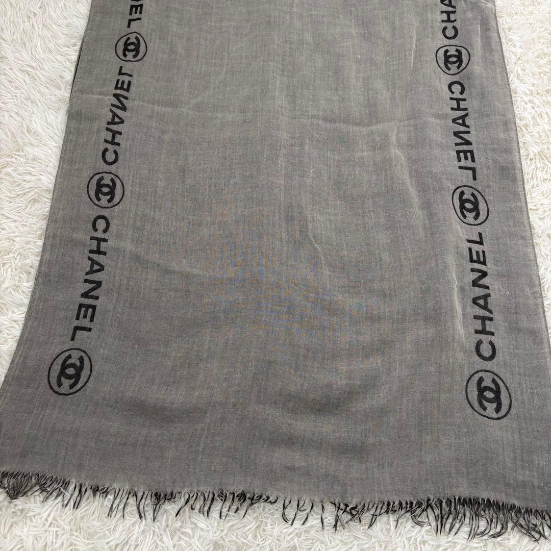 CHANEL シャネル ココマーク カシミヤ リバーシブル ストール マフラー